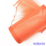  Organza szegett 12cm x 8, 2m - Lazac