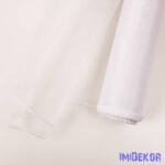  Organza szegett 20cm x 8, 2m - Fehér