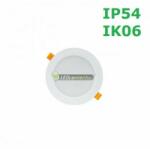 spectrumLED DURE 3 IP54 IK06 12W 1100 lumen kerek LED mennyezeti lámpa, mélysugárzó természetes fehér 2évG SLI043007NW_PW (SLI043007NW_PW)