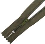  Spirál cipzár RT0 zárt 3C0 erősített spirál 18 cm - Keki zöld 327