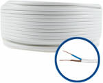 Atu Tech Cablu electric pentru alimentare camere, yale, sau alte dispozitive electrice, plat 2x0.5 mm, 100m, MYYUP2X0.5 (MYYUP2X0.5)
