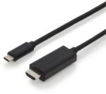 ASSMANN Cablu HDMI Digitus AK-300330-020-S, USB tip C, 2m (Negru) (AK-300330-020-S)