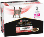 PRO PLAN Veterinary Diets 10x85g PURINA PRO PLAN Veterinary Diets Feline DM ST/OX - Diabetes Management marha nedves macskatáp