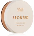 MUA Makeup Academy Bronzed krémes bronzosító árnyalat Butterscotch 14 g