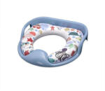 Lorelli Reductor moale pentru toaleta, cu manere, model universal, Ocean Blue (10130990009) Olita