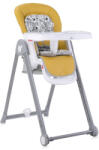 Lorelli Scaun de masa, Party, reglabil, cadru aluminiu, Lemon Curry Leather (10100372332) Scaun de masa bebelusi, inaltator