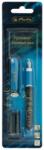 Herlitz Stilou ergonomic, penita M, 3 patroane incluse, New Batik Fearless, blister, Herlitz HZ50044382