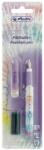 Herlitz Stilou ergonomic penita M, 3 patroane incluse, New Batik Freedom, blister, Herlitz HZ50044375