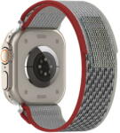 Techsuit Curea pentru Apple Watch 1/2/3/4/5/6/7/8/SE/SE 2/Ultra (42/44/45/49mm) - Techsuit Watchband (W039) - Red / Gray (KF2313125) - pcone