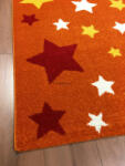 CORTINATEX Trendy Kids Narancs csillagos D234A szőnyeg 200x280 cm (txtbe125)