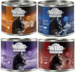Wild Freedom Wild Freedom Pachet de testare mixt Adult Hrană umedă pisici - Mix III: 6 x 200 g (2 Pui, 2 Somon, 1 Vită, Rață)