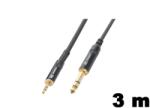 PD CONNEX CX82-3 sztereo jelkábel (3, 5 mm Jack - 6, 3 mm Jack) - (3 m) (177024)