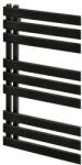 Radeco BRUNO KOLOR3 design fürdőszobai radiátor 1310x500mm MERCURY 8 Fekete
