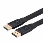 Valueline Cablu flat Displayport 8K60Hz/4K120Hz T-T 3m, Value 11.99. 5863 (11.99.5863-10)