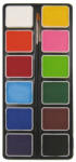 PXP Professional Colours PXP 12 színű paletta 2 ecsettel