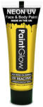 PaintGlow - PXP Paintglow Uv - Neon arc és testfesték sárga 10ml