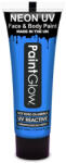 PaintGlow - PXP Paintglow Uv - Neon arc és testfesték kék 10ml