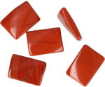  Piros jáspis, téglalap, hullámos, kb. 20x15 mm (gfdth2025pij)