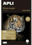 APLI Fotópapír, tintasugaras, 10x15 cm, 240 g, fényes, APLI "Photo Bright (LEAA11504) - bestoffice