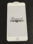 Apple 7 Plus / 8 Plus (5, 5") előlapi üvegfólia, 3D, fehér-ezüst, Diamond - bluedigital