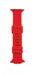 Beline okosóra szíj, Apple Watch 4/5/6/7/SE piros, szilikon, 38/40/41mm