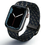 UNIQ Apple Watch 4/5/6/7/SE, okosóra szíj, kék, fonott, 42/44/45mm, UNIQ - bluedigital