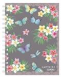 Herlitz Bloc notes pătrat Herlitz Ladylike A5, 100 de coli, fluture