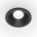 Maytoni Spot incastrat modern negru rotund 6w Maytoni Zoom 4000K IP65 (DL034-01-06W4K-B)