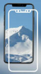 Joway iPhone X / XS / 11 Pro (5, 8") előlapi üvegfólia, 3D, fehér, ívelt, Joway BHM15 - bluedigital