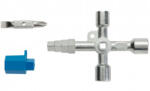 Högert Technik Kapcsolószekrény kulcs, 85 mm (HT1W761)