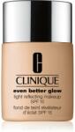 Clinique Even Better Glow Light Reflecting Makeup SPF 15 üde hatást keltő alapozó SPF 15 árnyalat WN 38 Stone 30 ml