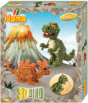Malte Haaning Plastic A/S 3D Dino, 2500 margele Hama midi in cutie (Ha3250)