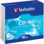 Verbatim CDV7052V10DL CD-R DataLife slim tok 10db/csomag VER434153 (VER434153)