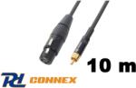 PD CONNEX CX54-10 jelkábel (RCA - XLR mama) - (10 m) (1502)