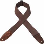 Levy's Signature Cotton 2.5 Standard Brown Curea de chitară (MSSC8-BRN)