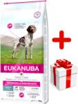 EUKANUBA Dog Dry Premium Working & Endurance Csirke szárazeledel 15kg zacskó + MEGLEPETÉS A KUTYÁDNAK
