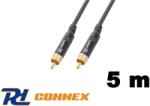 PD CONNEX GX96-5 jelkábel (RCA - RCA) - (5 m) (1483)