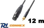 PD CONNEX CX54-12 jelkábel (RCA - XLR mama) - (12 m) (1503)