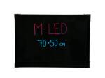 M-LED LB-70PR Írható LED reklám tábla, PRO (70x50 cm) + 1 db filc (3525)