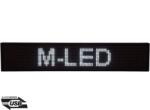 M-LED ID-16x96W (16x96 cm) BELTÉRI LED fényújság (FEHÉR) (2489)