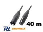 PD CONNEX CX35-40 jelkábel (XLR mama - XLR papa) - (40 m) (1395)