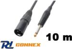 PD CONNEX CX38-10 jelkábel (6, 3 mm Jack - XLR papa) - (10 m) (1470)