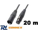 PD CONNEX CX100-20 DMX kábel (XLR mama - XLR papa) - (20 m) (177912)