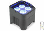 BeamZ BBP94 RGBAW-UV (4x10W) LED DMX akkumulátoros reflektor + IR távirányító (150589)