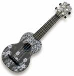 Pasadena WU-21F7-BK Floral Black Сопрано укулеле (<![CDATA[WU-21F7-BK]]>)