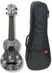 Pasadena WU-21F7-BK SET Floral Black Сопрано укулеле (<![CDATA[WU-21F7-BK-SET]]>)