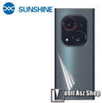 SUNSHINE Tecno Phantom X2, SUNSHINE Hydrogel TPU hátlapvédő fólia, 1db (SUNS245236)