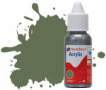 Humbrol Acrylic - Army Green - Matt (102) 14ml (DB0102) (DB0102)
