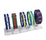  Set 5 curele de ceas NATO colorate - 18mm, 20mm, 22mm - WZ5290 (WZ5290)