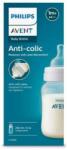 Philips Biberon anti-colici, tetina debit 2, 1luna+, SCY103/01, 260 ml, Philips Avent